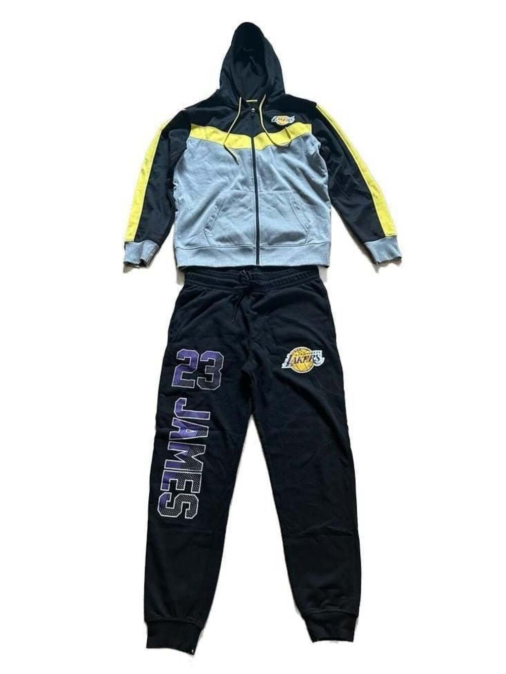 NBA Los Angeles Lakers LeBron James Hoodie and Jogger Tracksuit Set
